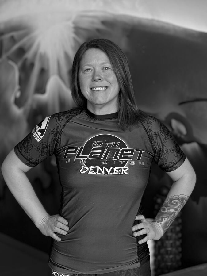 Sheila Davila, purple belt coach at 10th Planet Longmont