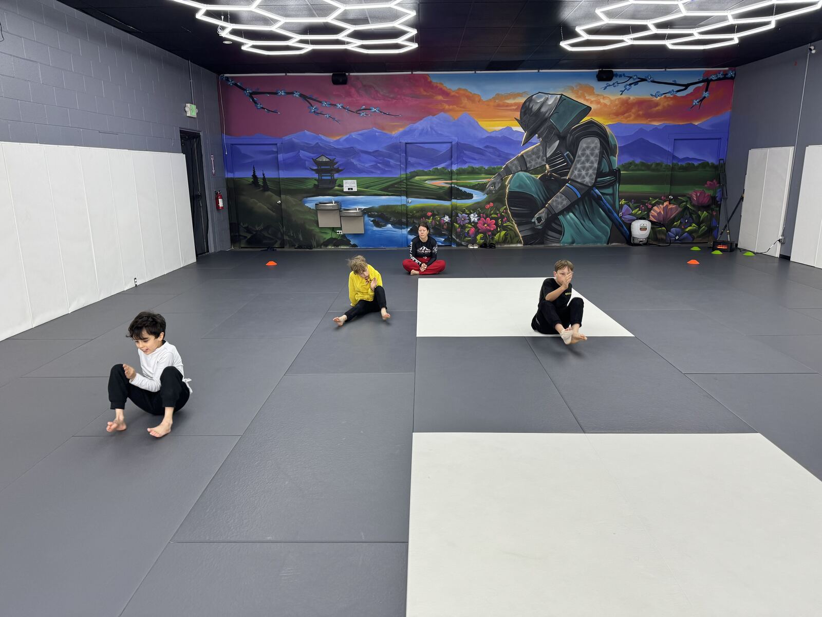 Teens training at 10th Planet Longmont